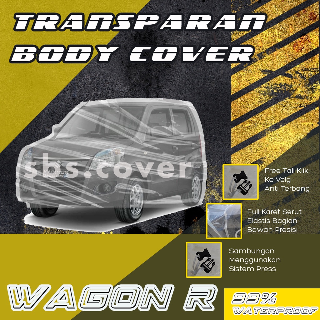 Body Cover Mobil wagon r Sarung Mobil wagon r/karimun/karimun wagon r/wogon/karimun estilo/estilo/charade/charade classy/brio/brio satya/agya/ayla