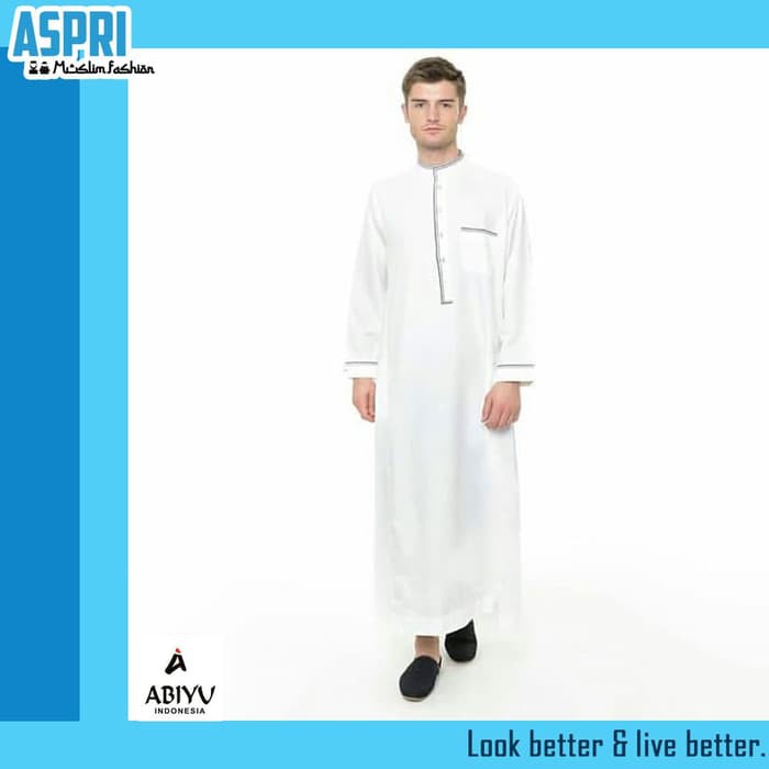 GAMIS ABIYU ARAB PUTIH