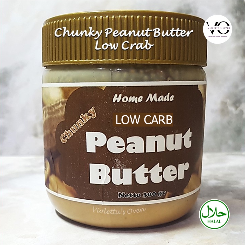 

PEANUT BUTTER CRUNCHY CHUNKY LOW CARB 300g