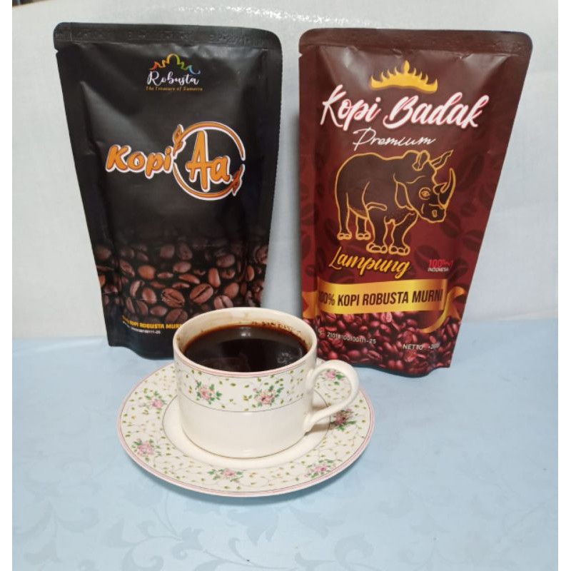

Kopi Badak Premium % Kopi Aa