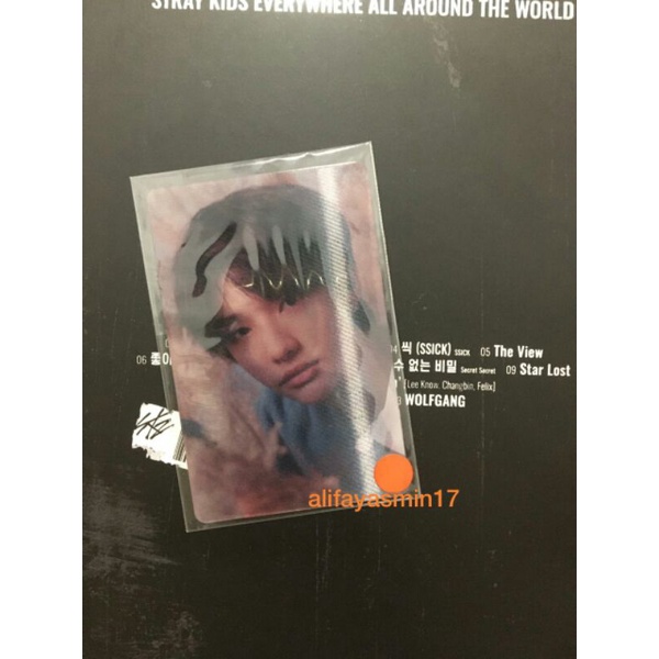 (Sold) Lenti Levanter Hyunjin Photocard