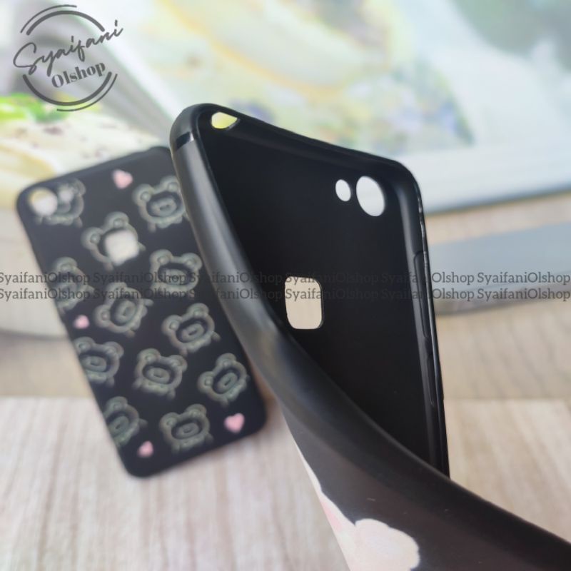 Softcase Vivo Y55 / Y55s / Y55L / 1610 / 1603 Karakter Bear