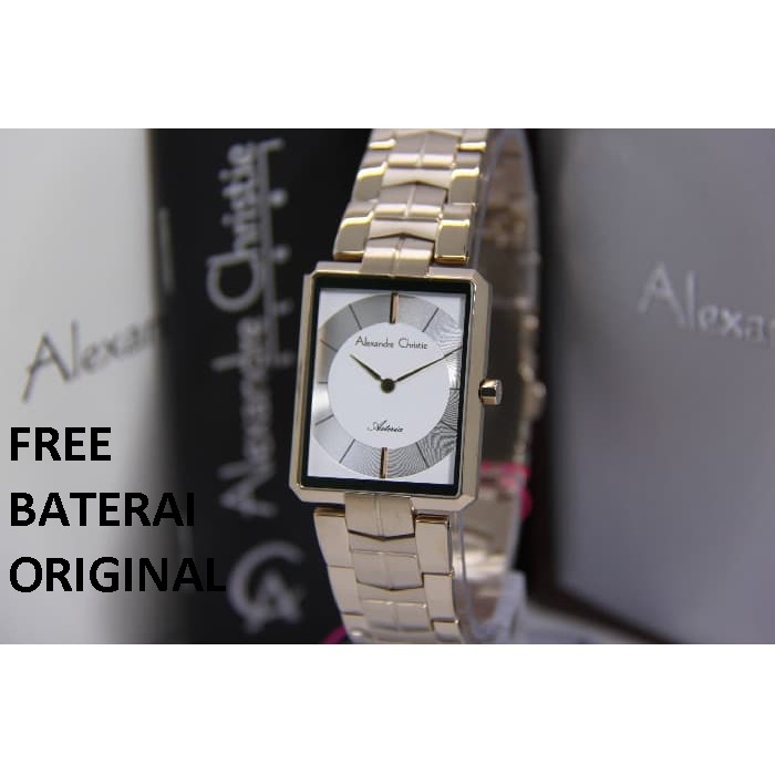 JAM TANGAN WANITA ALEXANDRE CHRISTIE AC 8551 ASTERIA ORIGINAL GARANSI RESMI 1 TAHUN