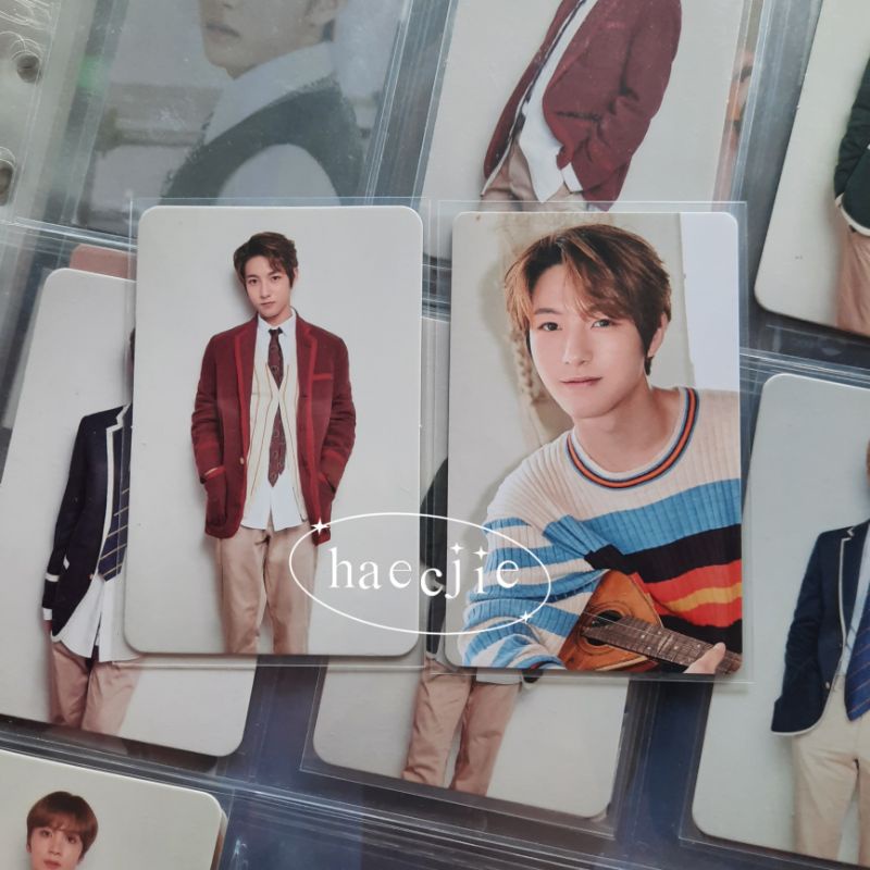 [ALL BOOKED] Official Photocard NCT Dream Renjun Back To School 2019 Summer Vacation benefit Yizhiyu