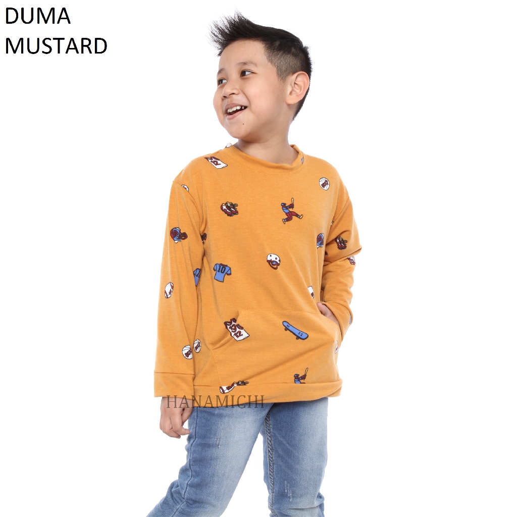 Hanamichi DUMA Sweater Anak Lengan Panjang