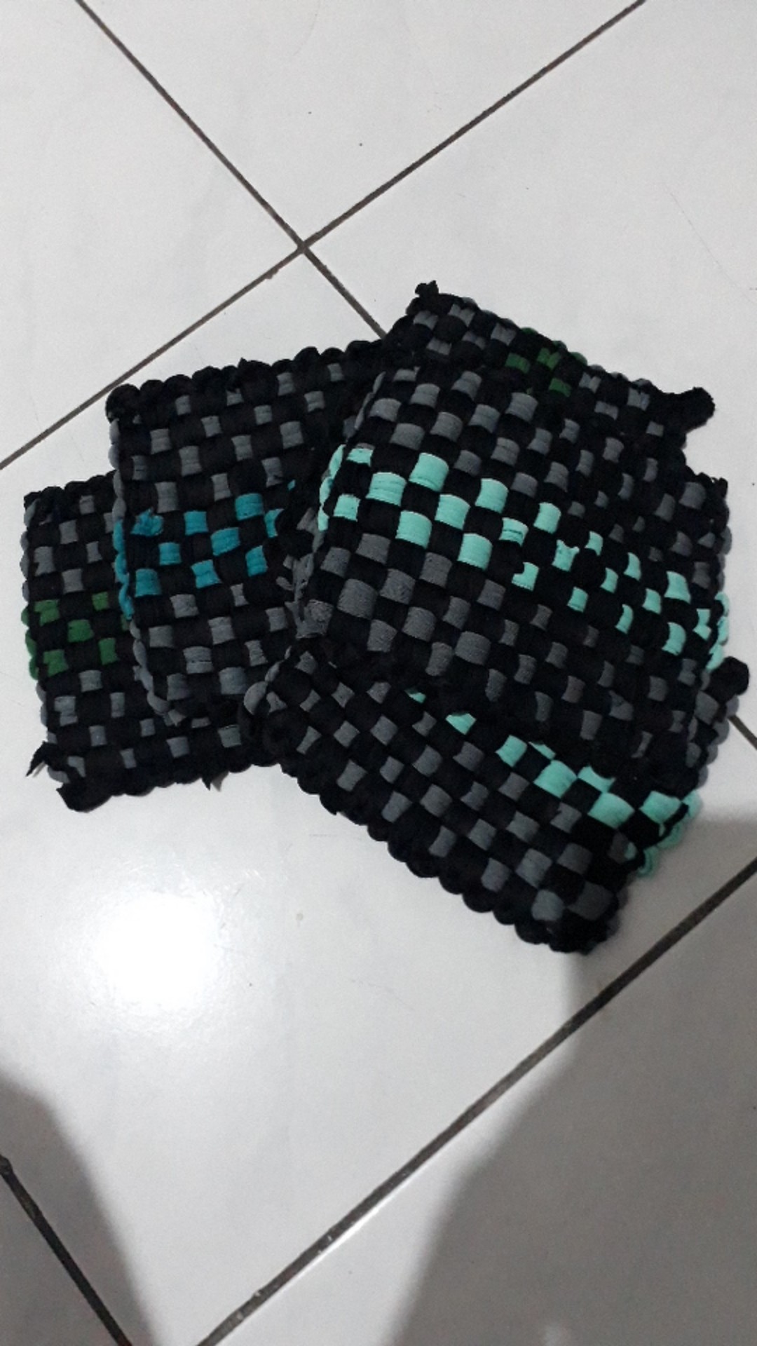 Lap Dapur Celemek Cempal Anti Panas Alas Panci Cempal Anyaman Murah Perlengkapan Peralatan Dapur L11