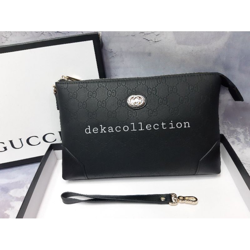 CLUCTH TAS TANGAN GUCCI KULIT PRIA WANITA HANDBAG GUCCI