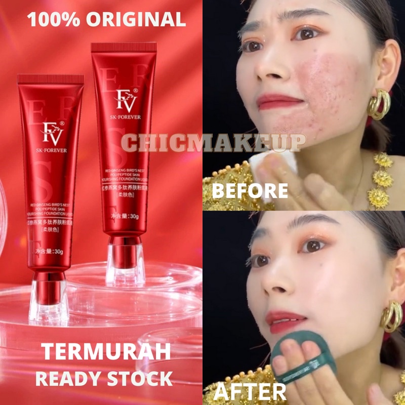 FV RED WATERPROOF FOUNDATION ORIGINAL