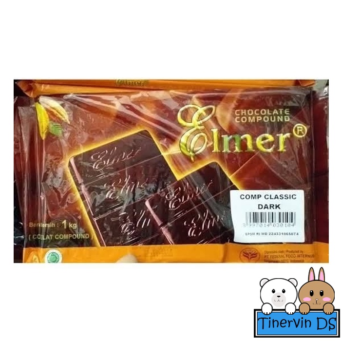 

Elmer Chocolate Compound Classic Dark 1 kg