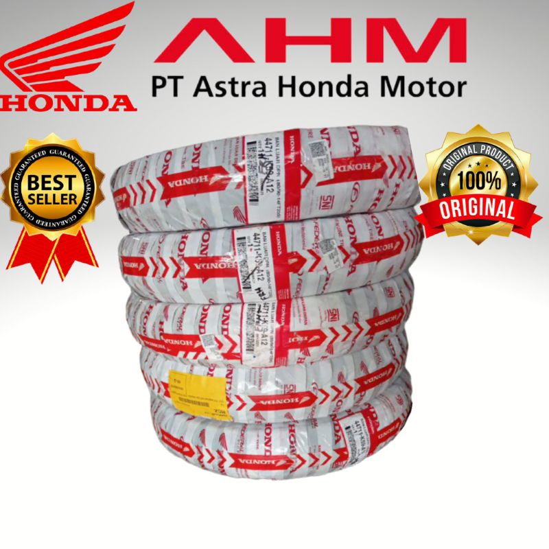 BAN ORIGINAL HONDA 80/90-14 TUBELESS dan bukan tubeles BAN DEPAN HONDA BEAT VARIO SCOOPY GENIO