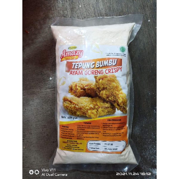 

MAGFOOD Amazy tepung bumbu ayam goreng crispy 500 gr