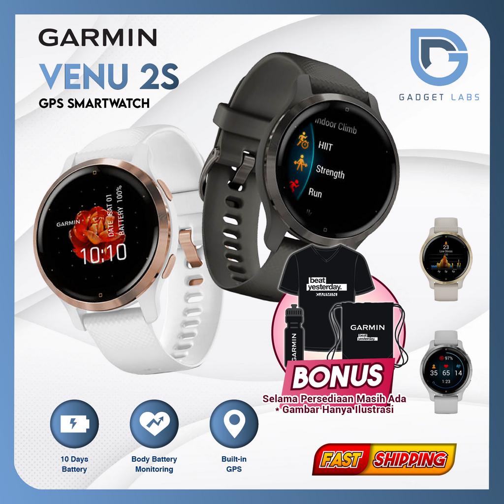 Garmin Venu 2s / Venu 2 s Smartwatch GPS WiFi - Garansi Resmi