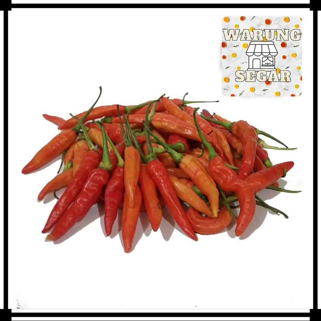 

Cabe Rawit Merah - 250 gram WarungSeger