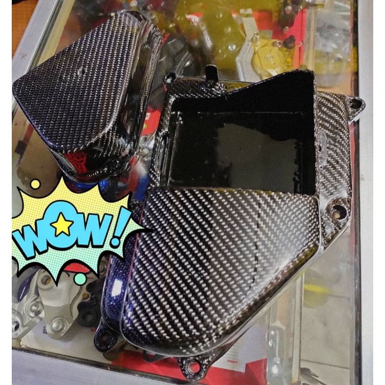 Box Filter Kanan Kiri RX King Carbon Kevlar