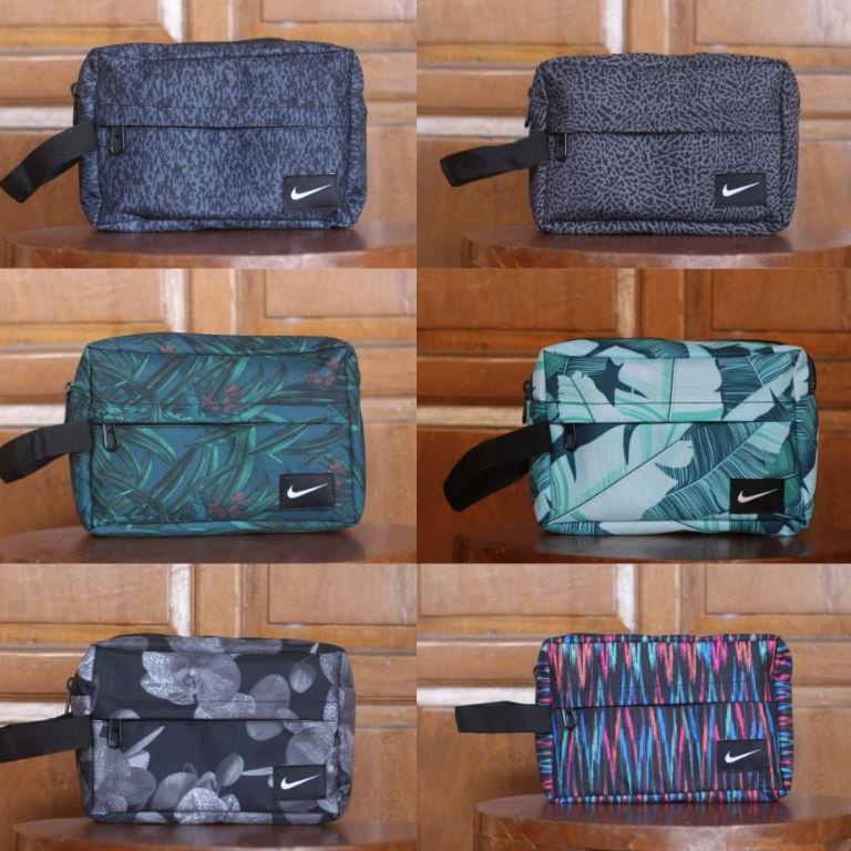 [PRODUK TBQUR] Handbag Nike Tas tangan Pria Wanita Hand bag Sport Pouch motif cowok cewek Multifungs