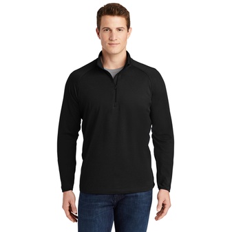 Sport-Tek Sport-Wick Stretch 1/2-Zip Pullover | Sweater Sport Pria