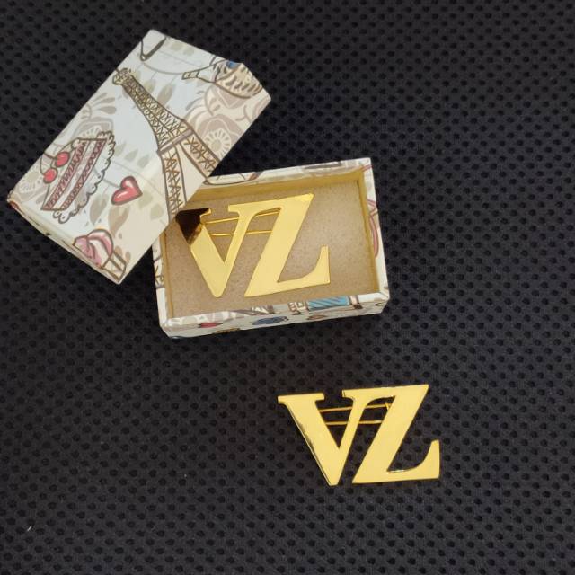 Bros VZ Custom Handmade gold plated ( Brooch Vivi Zubedi )