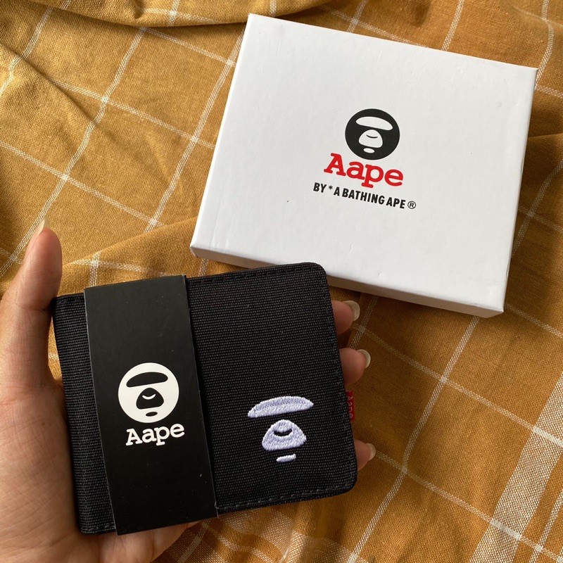 wallet aape Full black