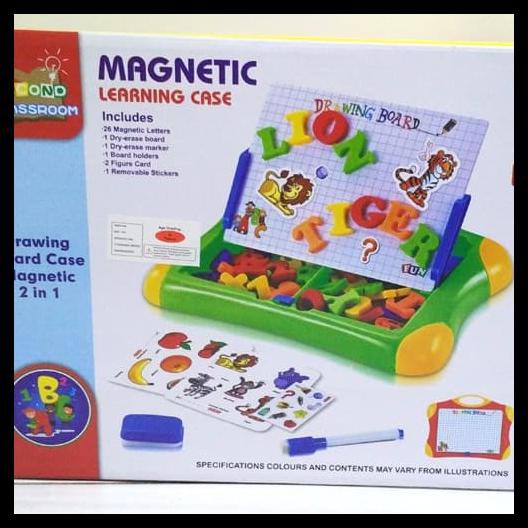 

Magnetic Learning Case - Papan Tulis Belajar Membaca - Drawing Board
