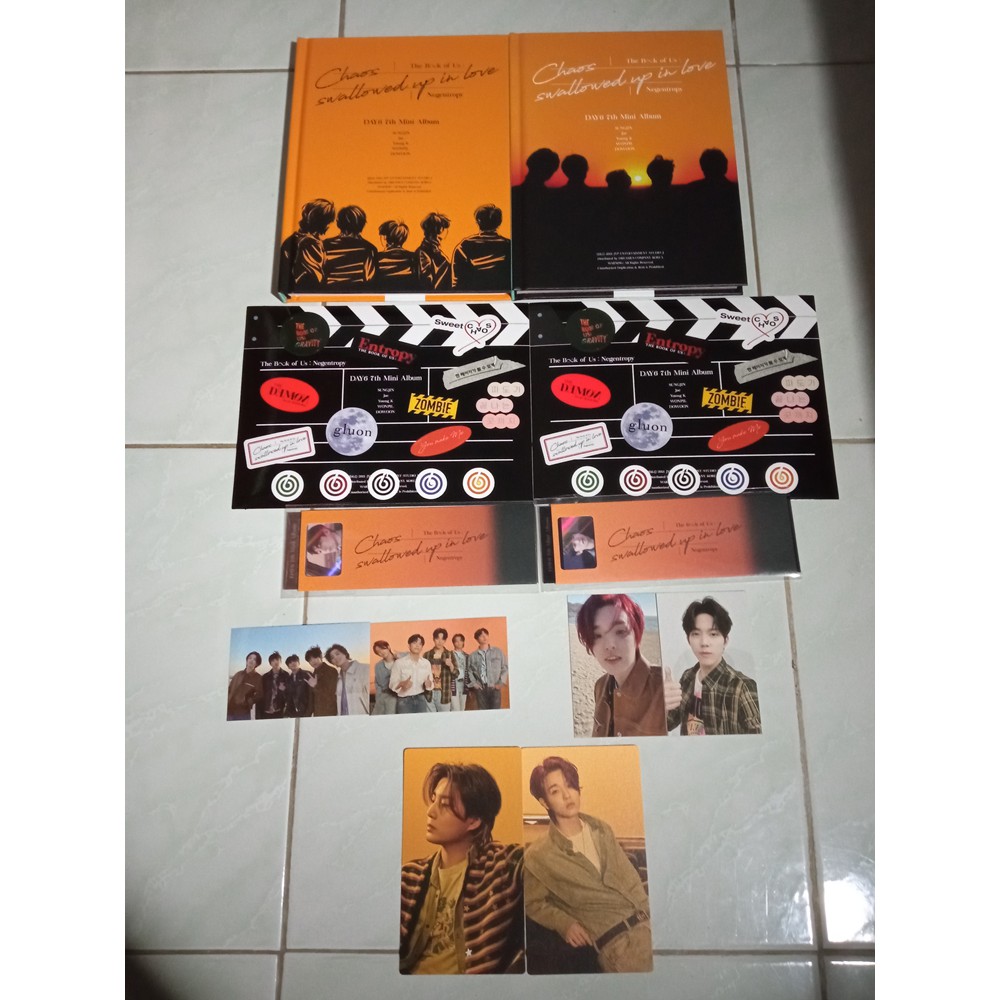 Photocard Album Day6 Negentropy