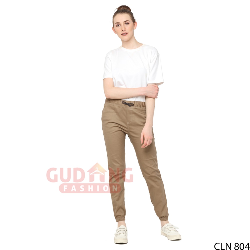 Jogger Wanita Jogging Pants Modis Keren - CLN 804