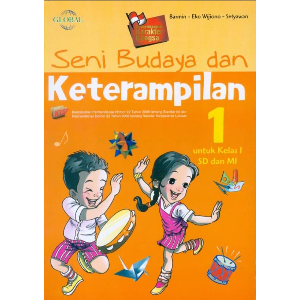 Buku Sbk Sd Seni Budaya Dan Keterampilan Untuk Sd Dan Mi Kelas 1 2 3 4 5 6 Barmin Global Shopee Indonesia