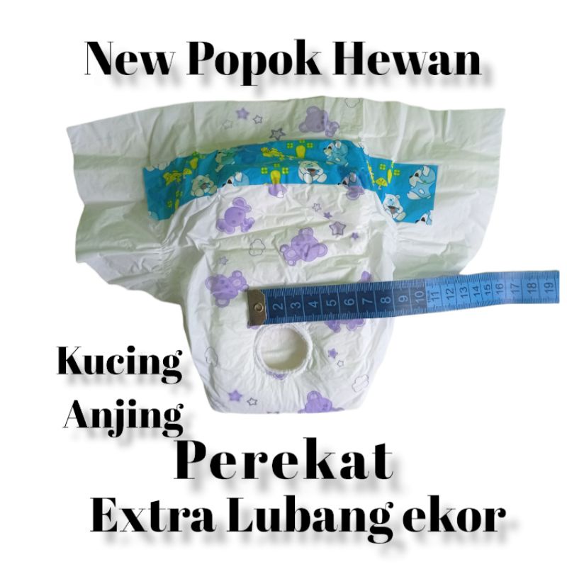 12pcs - Popok Pampers Hewan Pispot Pampers Monkey Pampers Kucing Diapers Anjing