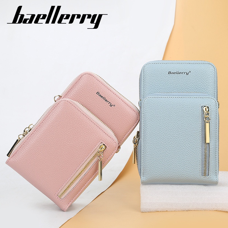 [BISA COD] Tas Selempang Dompet Wanita BAELLERRY Dompet Panjang Tali Original N0110