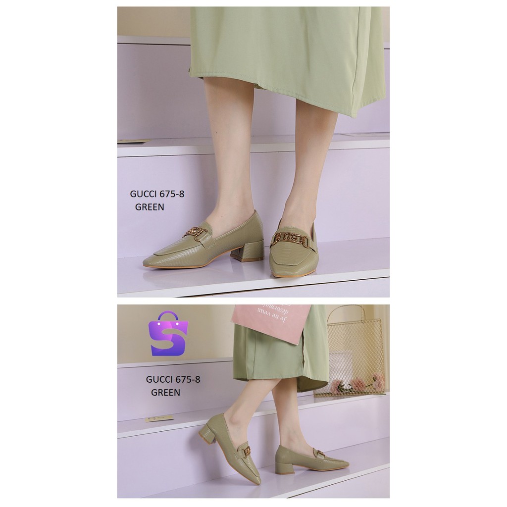 SEPATU WANITA HEELS PLATFORM 675-8