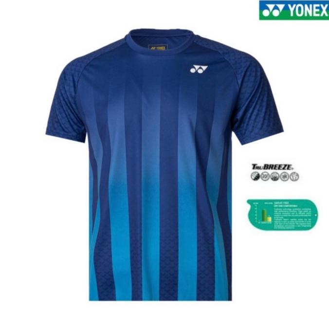 ORIGINAL Kaos / jersey badminton yonex minion edition 1807 blue biru