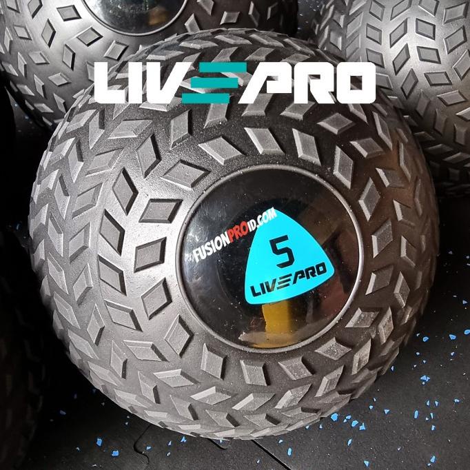 Slam Ball 5kg Bola Gym Medicine Ball Fitness Heavy Duty Livepro