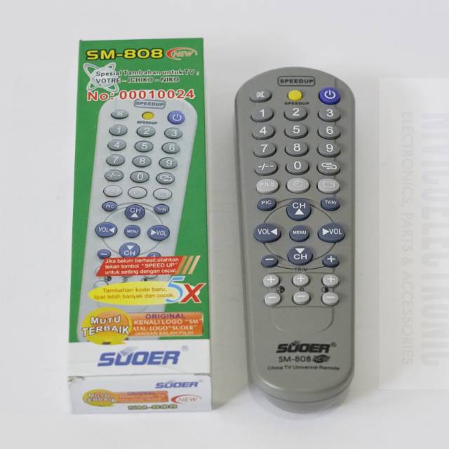 Remot tv SUOER SM 808 TV CHINA