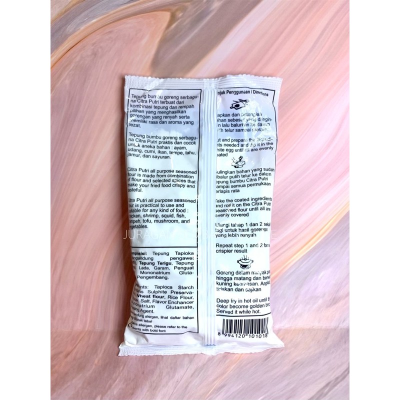 (JSO) Tepung Citra Putri 250gr HALAL / Tepung Bumbu Goreng Ayam Serbaguna / tepung bumbu ayam goreng