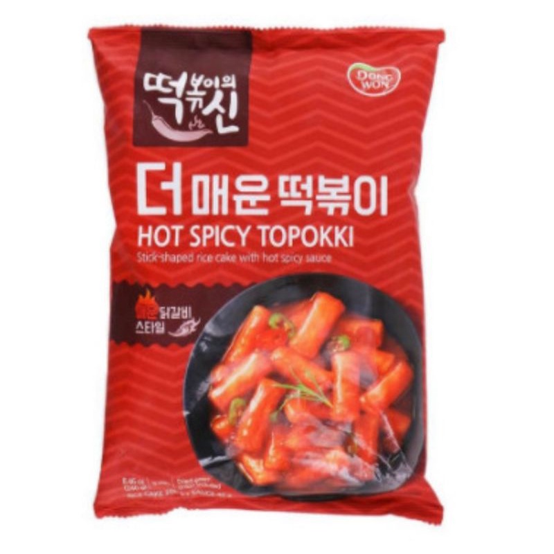 

Dongwon - Hot Spicy Topokki 240gr
