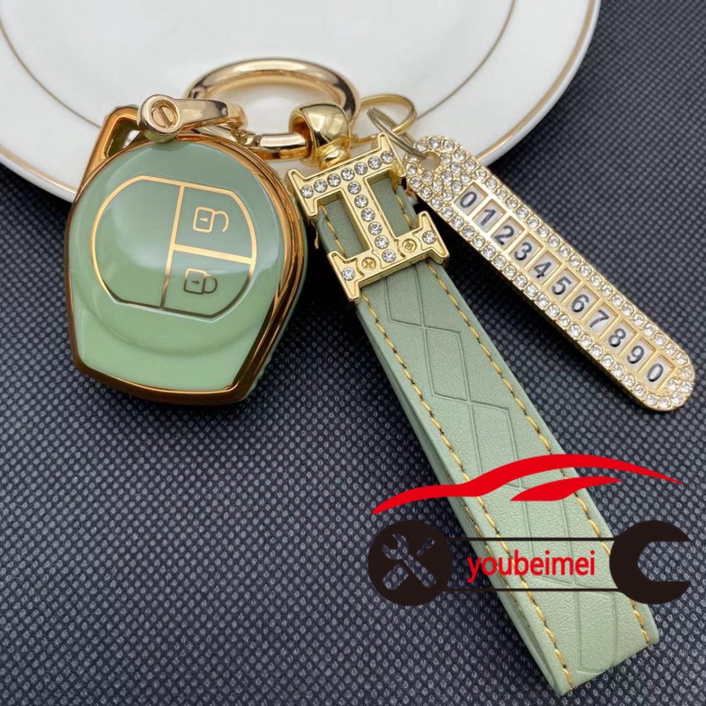 Casing Kunci Mobil Bahan TPU Untuk Suzuki Swift Alto Qiyue Tianyu SX4 JIMNY JB64 JB74 2022