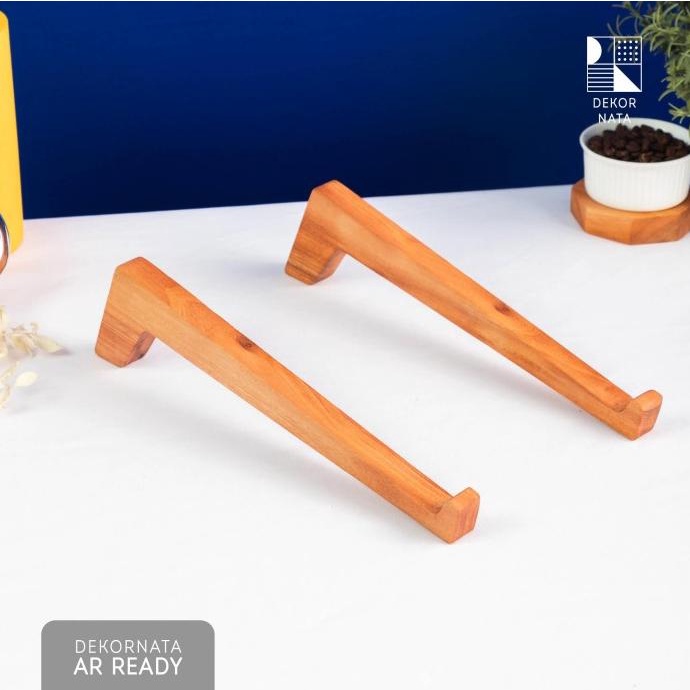 Astur Stand Holder / Tatakan Laptop Kayu / Alas Laptop Kayu