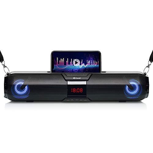 Kisonli Speaker Bluetooth LED 900 Wireless Portable