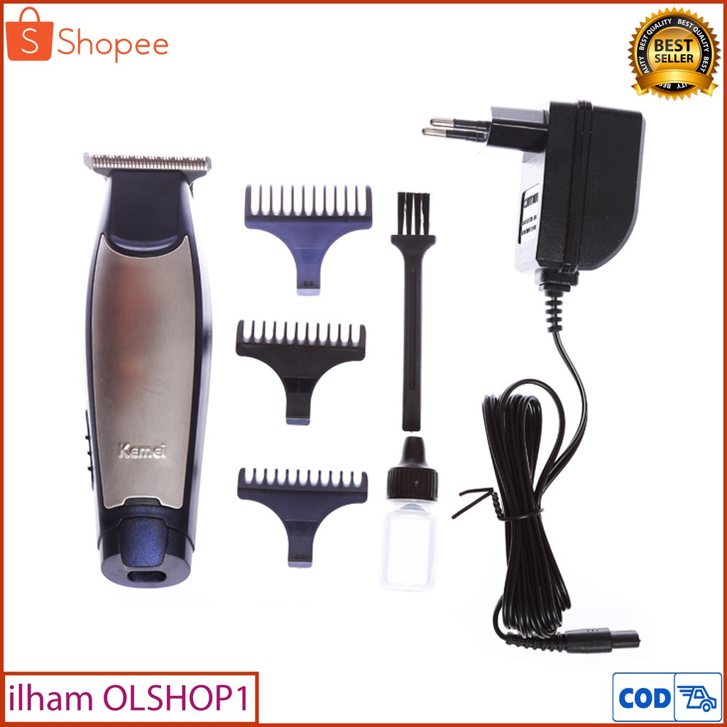 Kemei Detailer KM-5021 Trimmer Alat Cukur Rambut