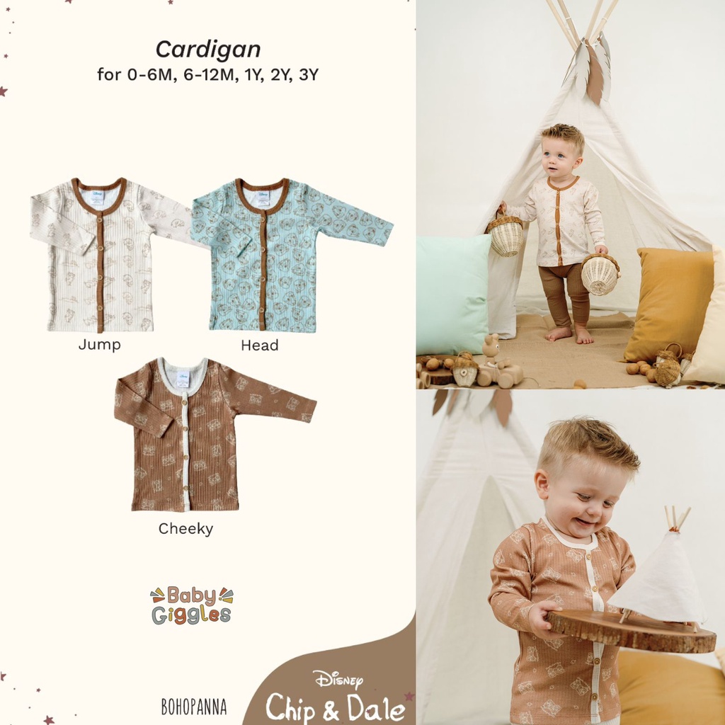 Bohopanna - Cardigan Boy Disney Bayi dan Anak