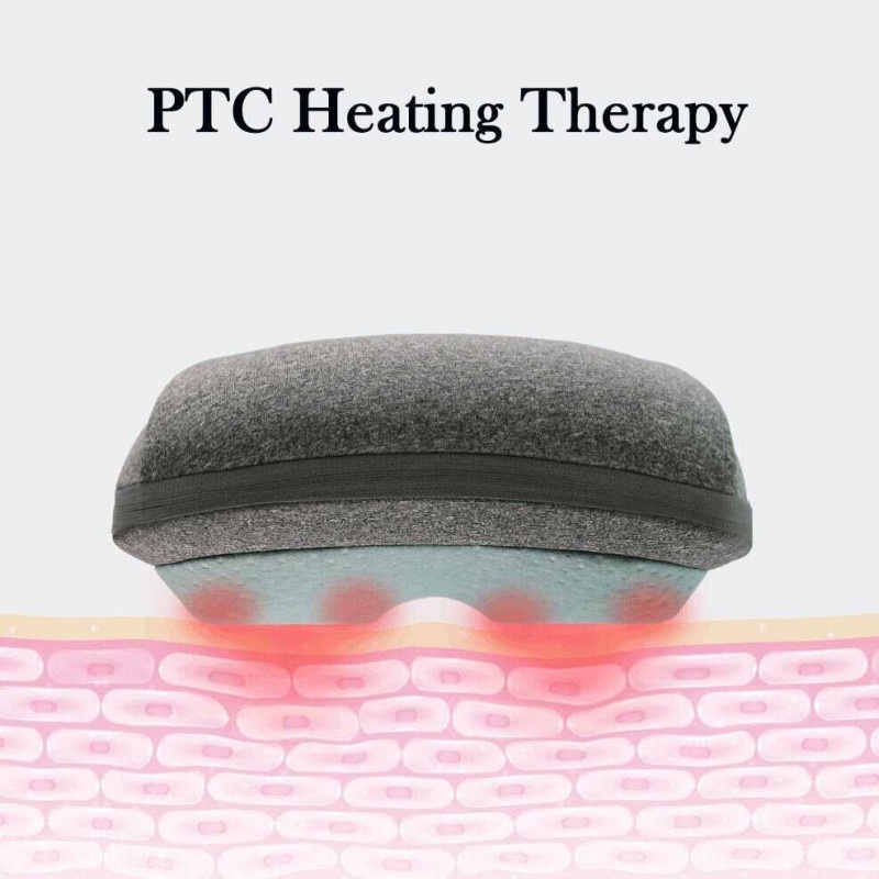 Bantal Pijat 3D Neck Massage Kneading Heating Rechargeable 2600mAh Xmi