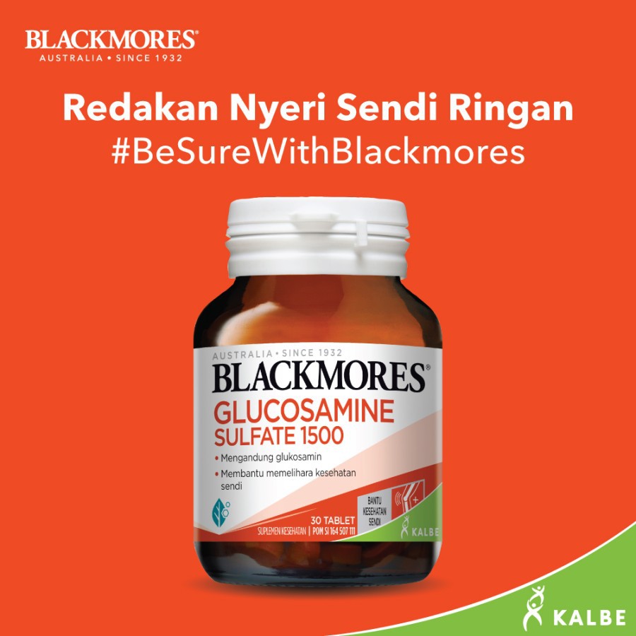 Blackmores Healthy Joints 30 Tablet BPOM Kalbe