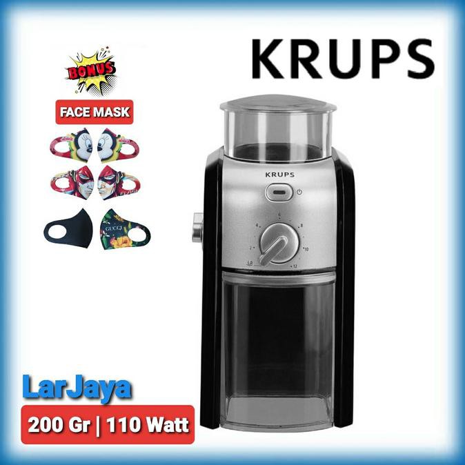 PENGGILING KOPI KRUPS GVX231 / BURR GRINDER KRUPS GVX231