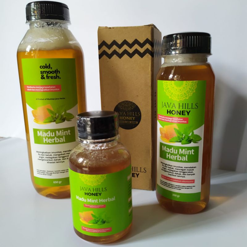 

Terlaris! Madu Herbal Mint Java Hills Honey