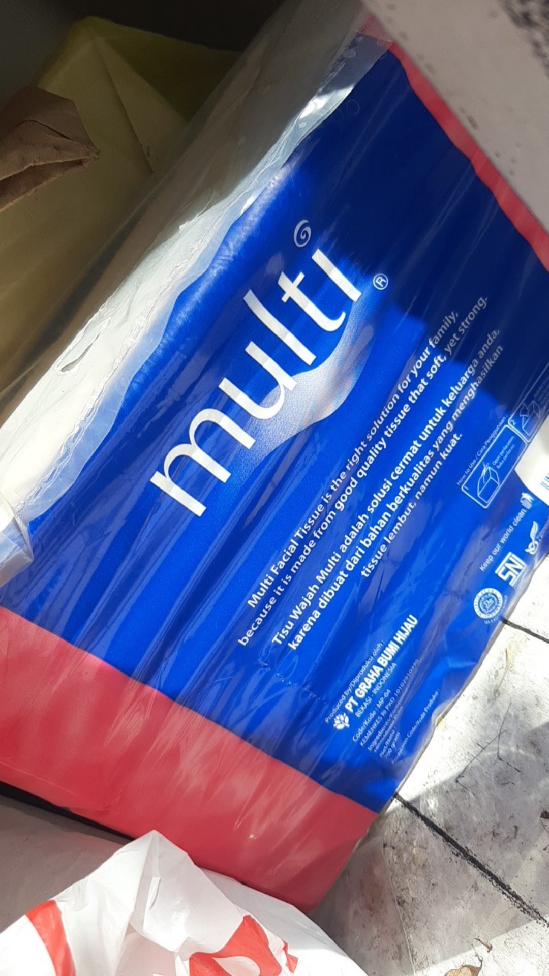 Multi Facial Tissue 700gr