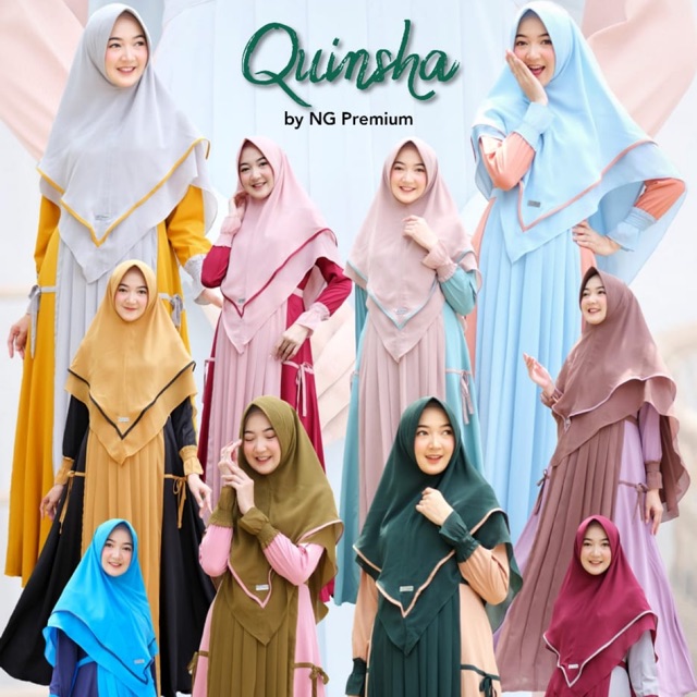 Quinsha Gamis Set Original by NG