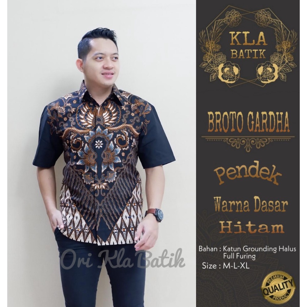 BROTO GARDHA KLA KEMEJA BATIK PRIA SOLO LENGAN PENDEK LAPIS FURING ATASAN PREMIUM MODERN MANUK JLITENG LASEM PEKSI KAWUNG NAVY LUDIRO BIRU BROTO GARDHA NAVY MAHESA TAMBALAN SEKAR RAMBAN PARANG LINTANG NAVY GUMELAR NAVY RANTING ABANG KOPI ABU LUDIRO IJO