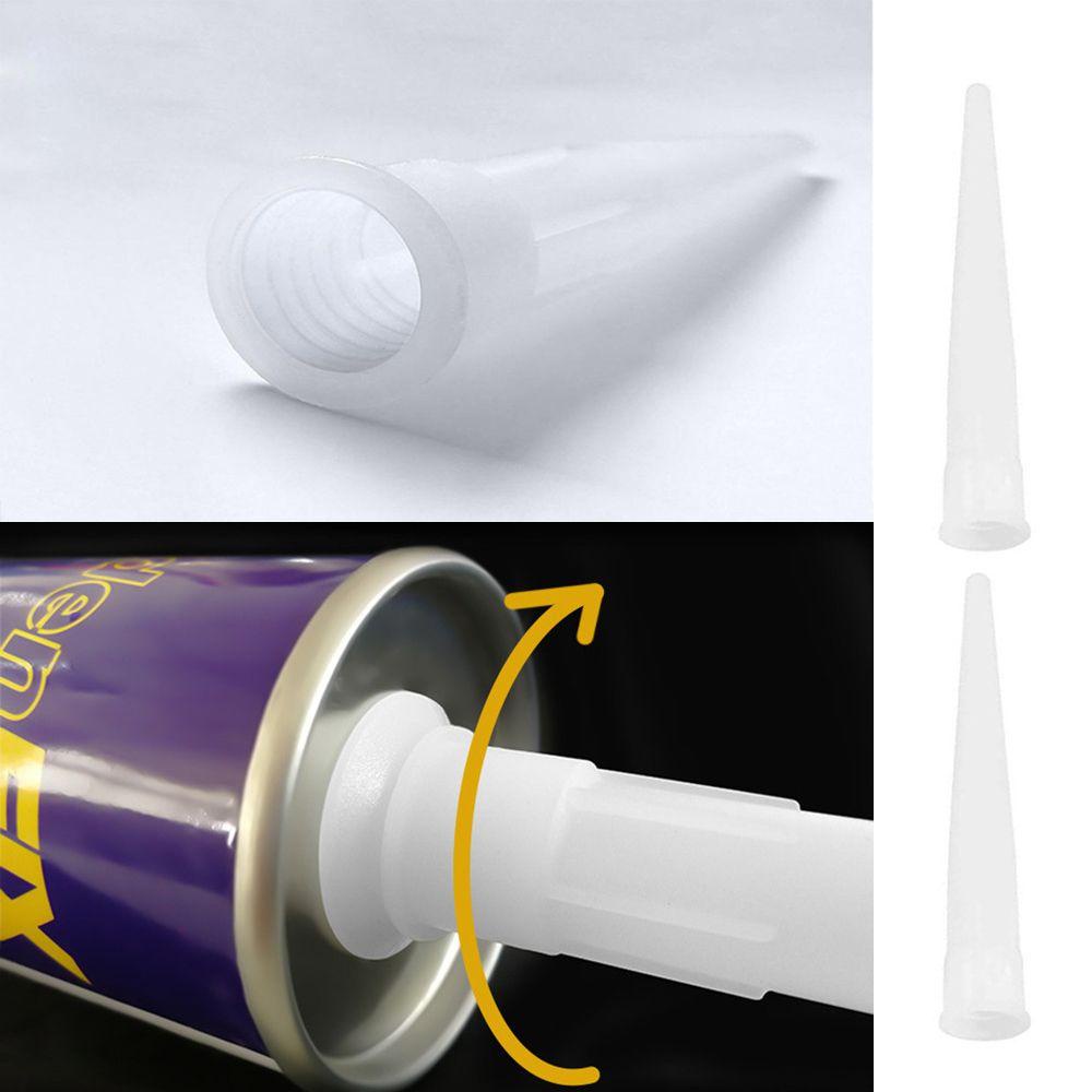 Populer Caulk Nozzle Home Caulking Tips Mulut Alat Konstruksi Aplikator Caulking