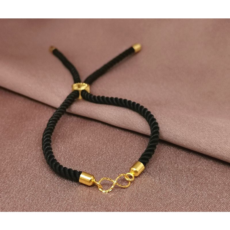 Gelang Charm Fashion emas kadar 8k 37.5% 375 &amp; Gelang Korea Serut