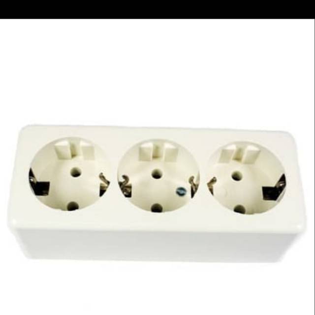 Stop Kontak 3 Lubang Jerman Stop Kontak 3 Lubang GB Gebro