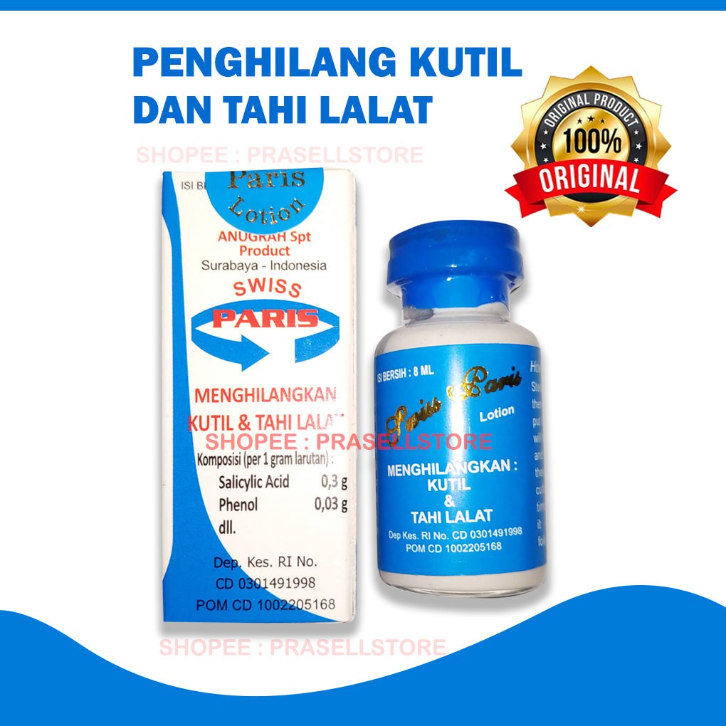 Swiss Paris Lotion Penghilang Tahi Lalat dan Kutil Original 100% Asli